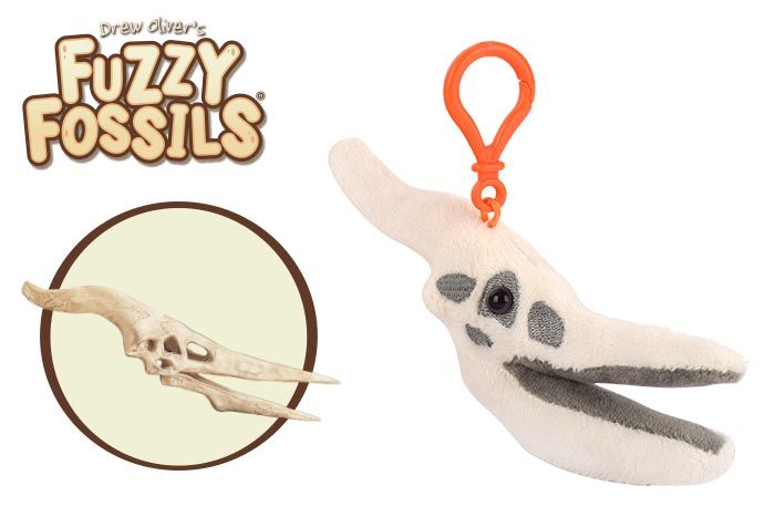 Pteranodon Skull Key Chain
