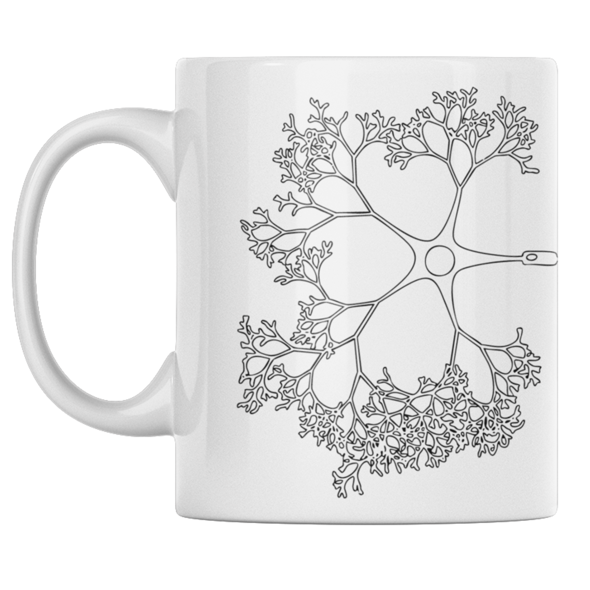 Neuron Black Mug