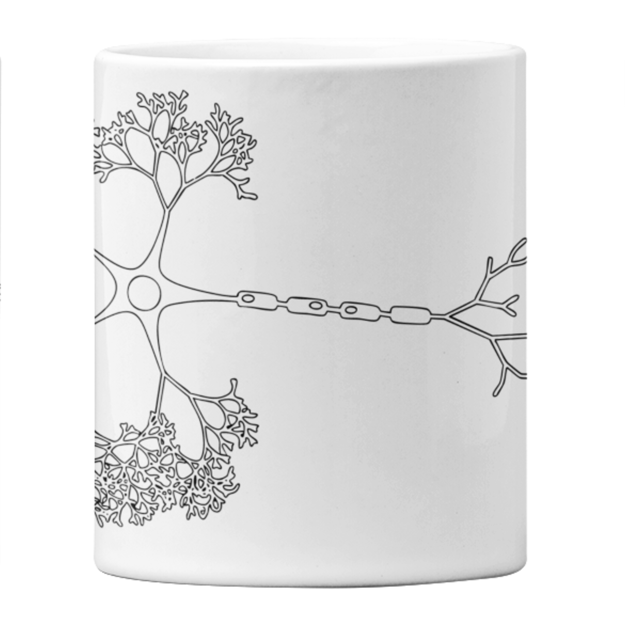 Neuron Black Mug